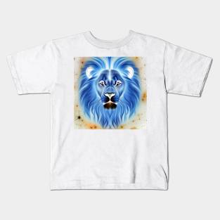 The Lion in Negative Kids T-Shirt